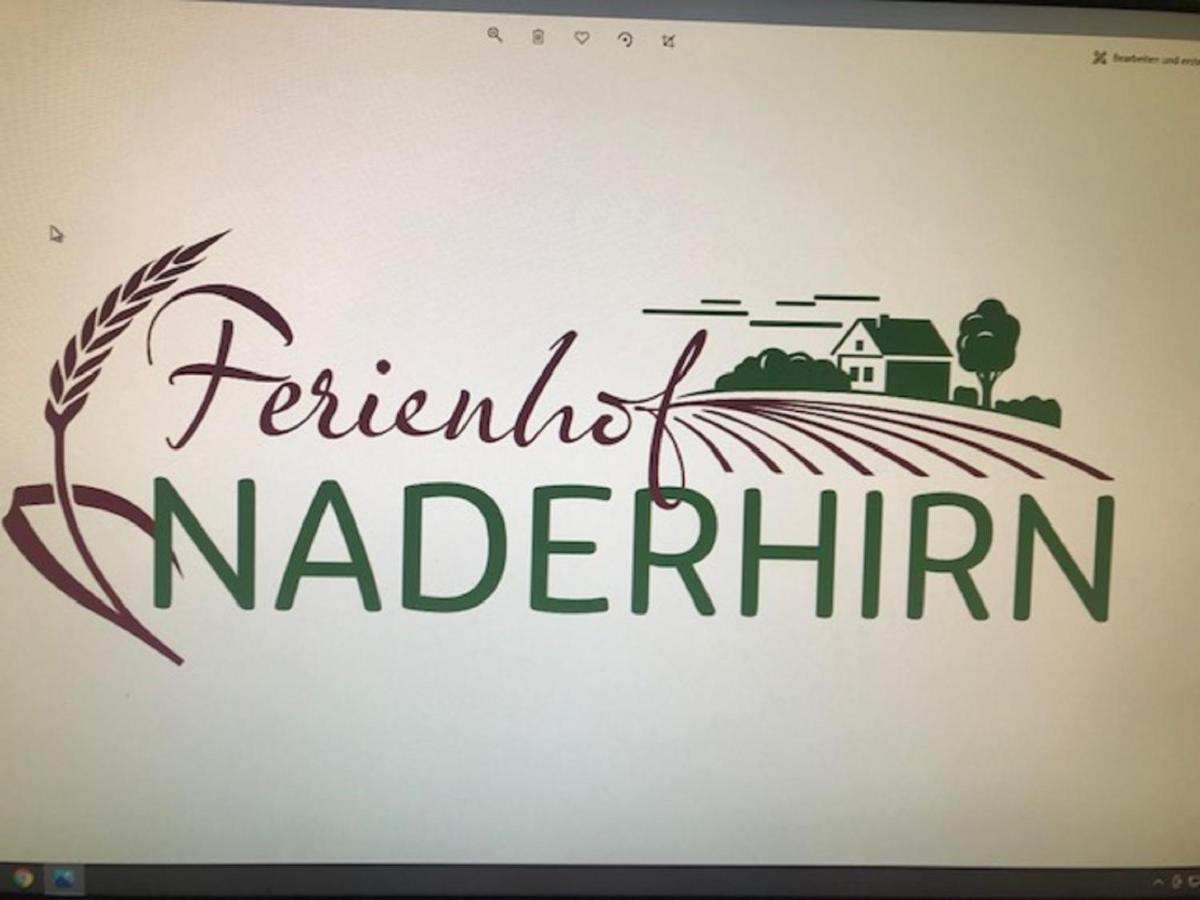 Ferienhof Naderhirn - Bauernhof Вегшайд Экстерьер фото
